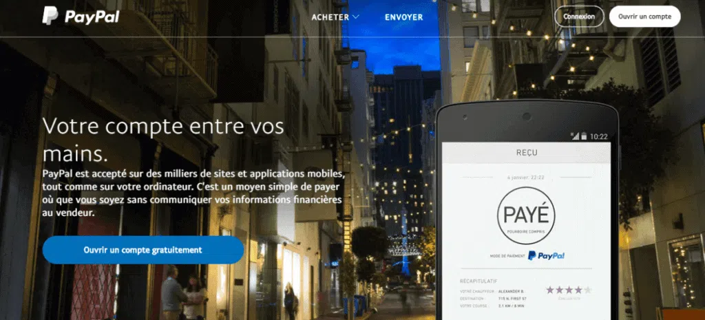 compte Paypal