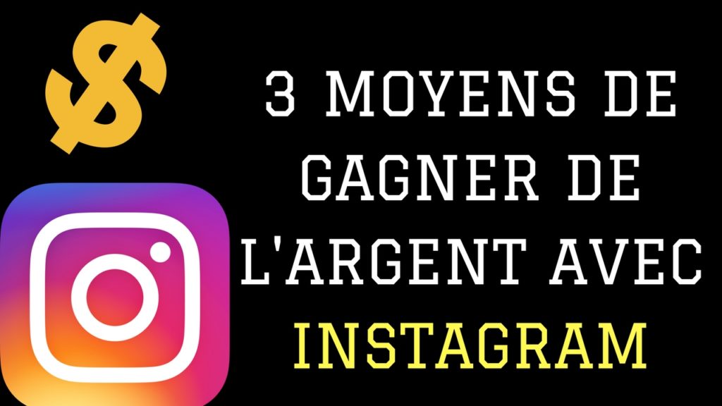 argent avec Instagram