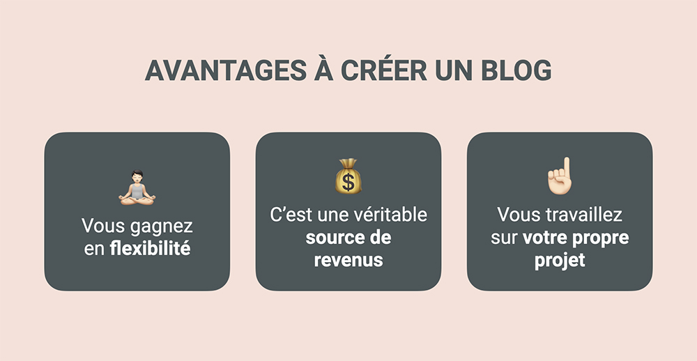 Avantages a creer un blog remunere 1