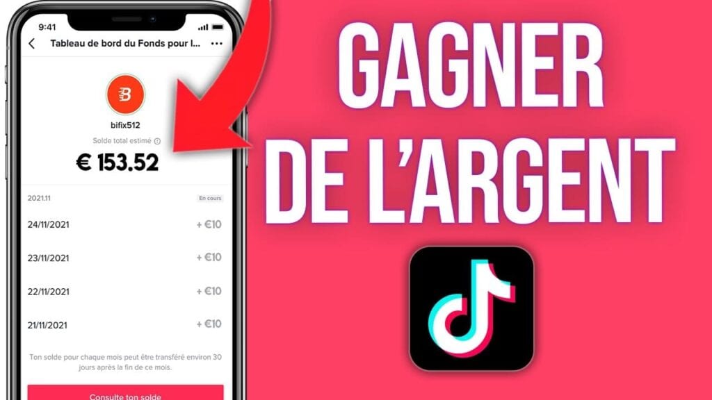 argent sur TikTok