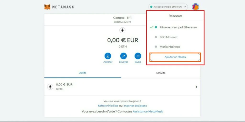 wallet MetaMask