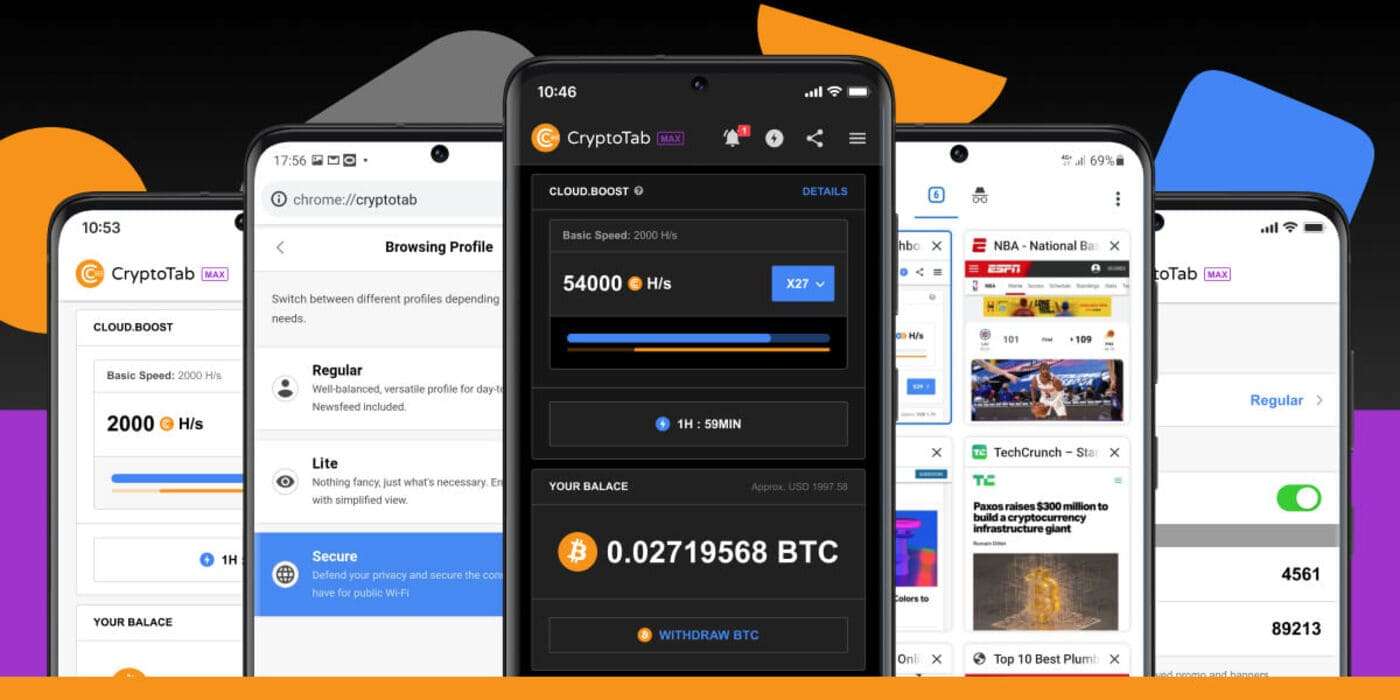 <strong>Comment gagner du bitcoin en naviguant avec CryptoTab Browser</strong>