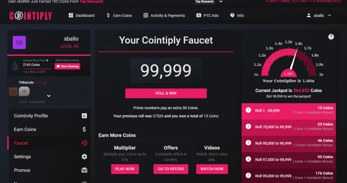 cointiply2 (1) | Finance de Demain