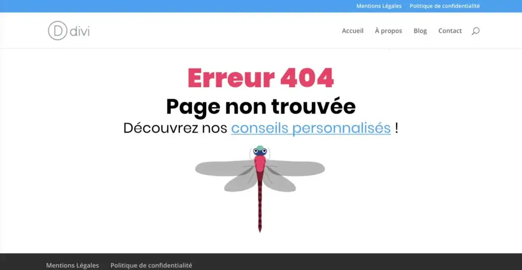 erreur 404